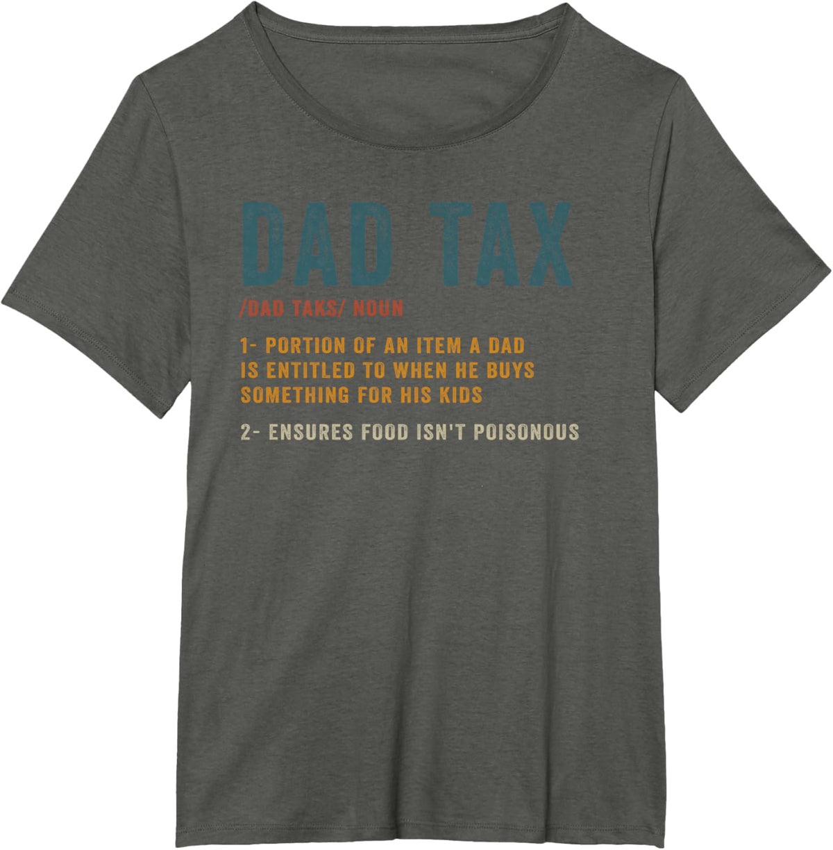Vintage Dad Tax Definition Men Funny Father's Day