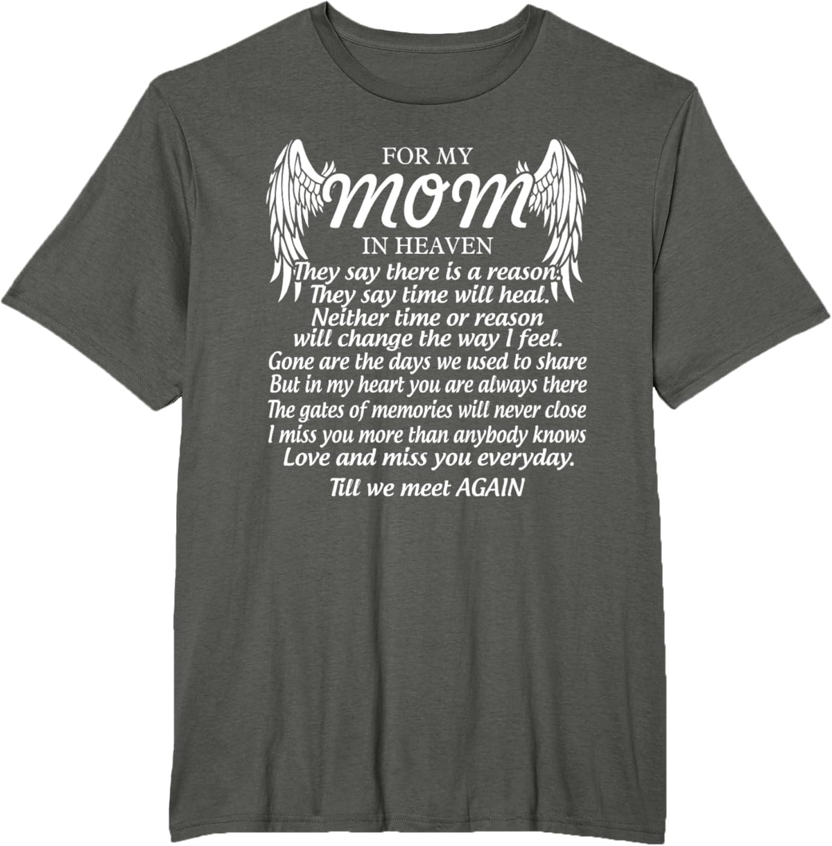 For My Mom In Heaven Love My Mom So Much Missing Mother Day