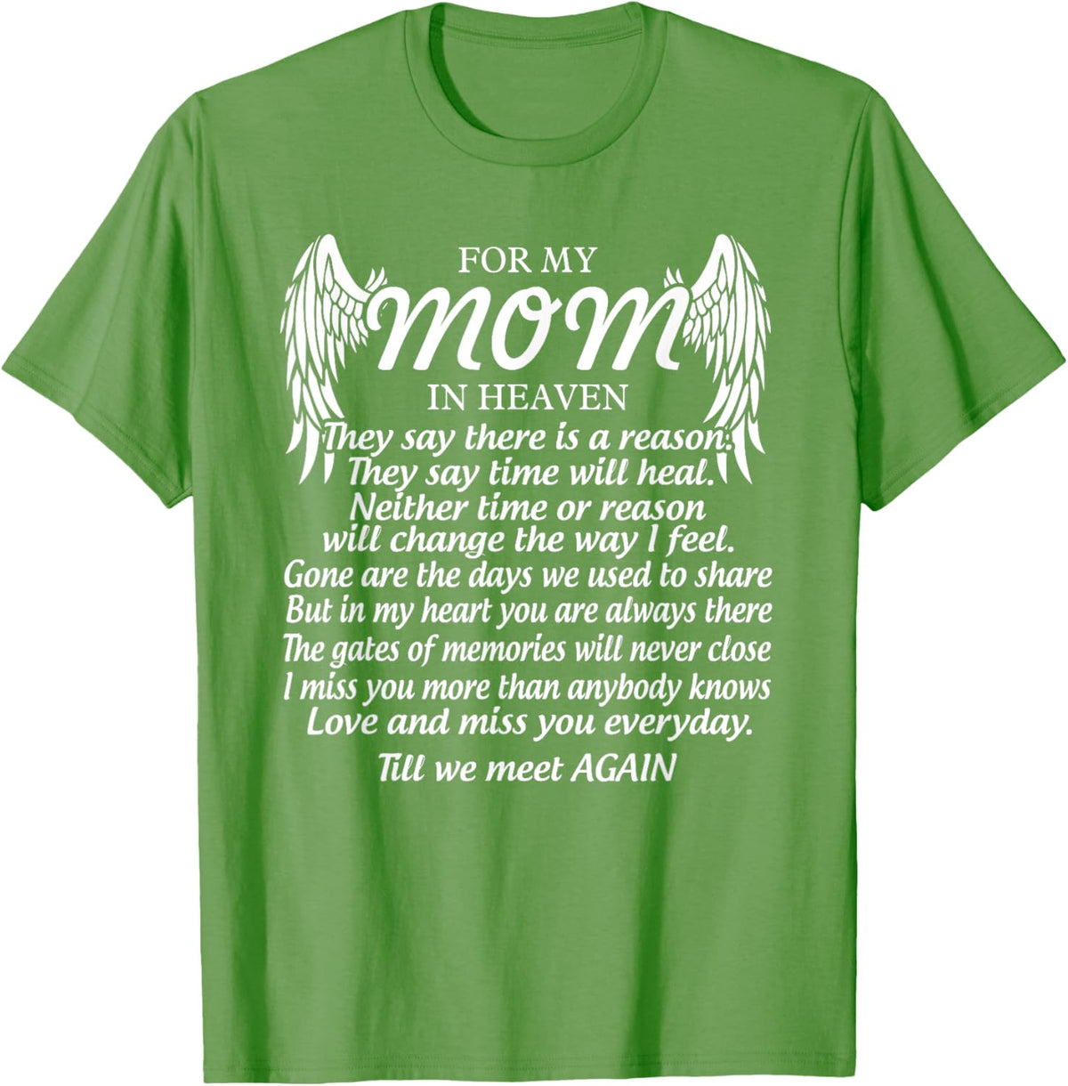 For My Mom In Heaven Love My Mom So Much Missing Mother Day