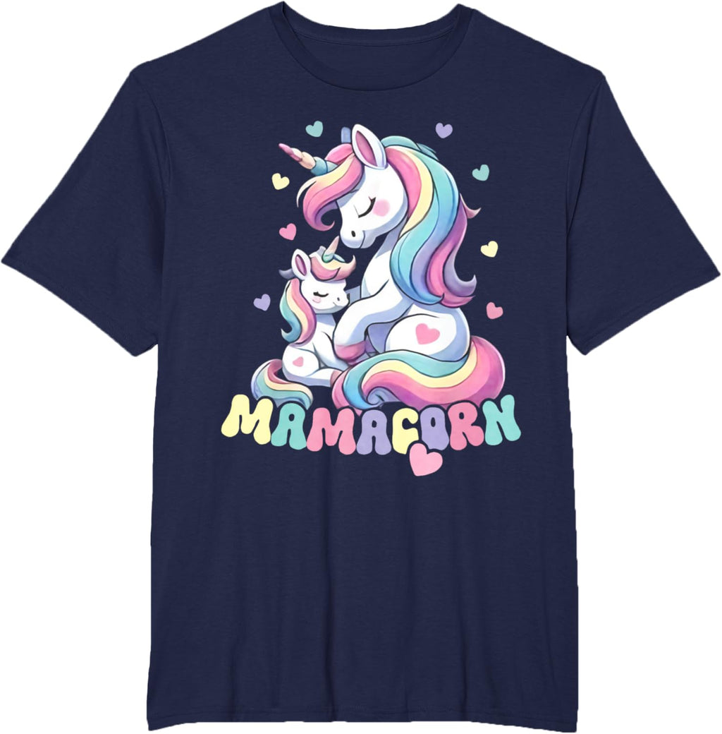 Funny Mamacorn Costume Mothers Day Unicorn Mom Women Mother