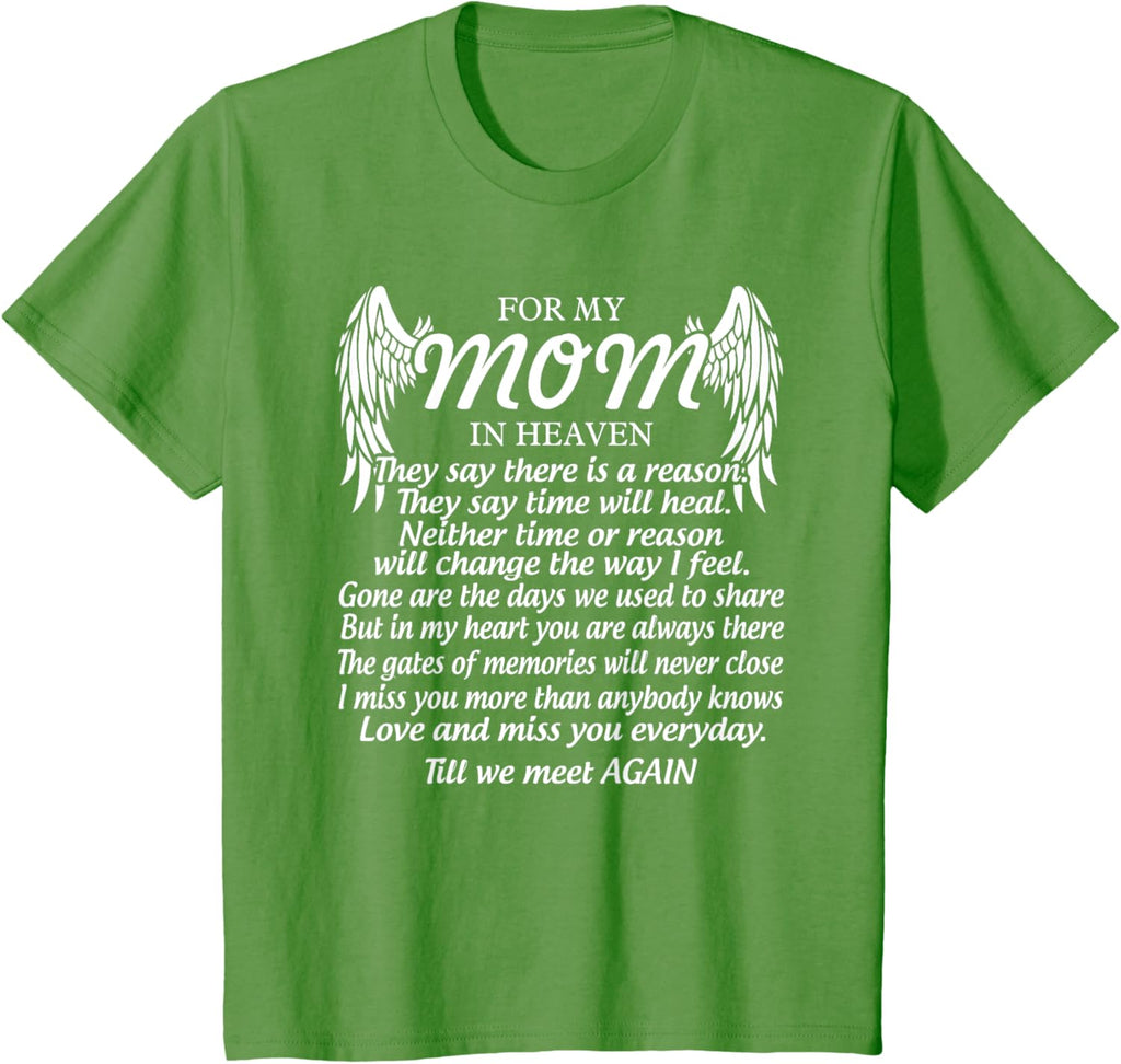 For My Mom In Heaven Love My Mom So Much Missing Mother Day