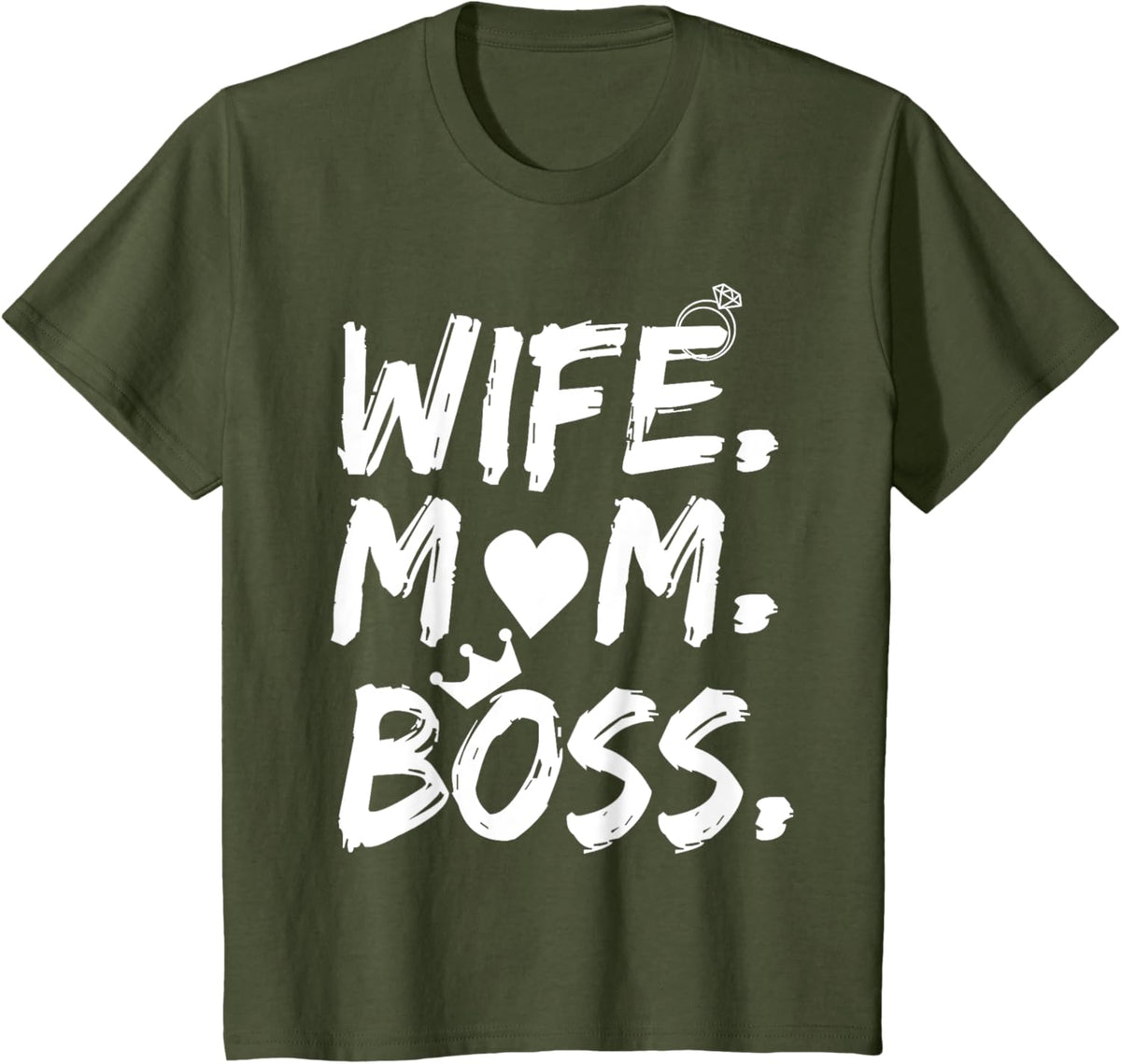 T-shirt for Wife Mom Boss Funny Mother's Day Mother Shirt