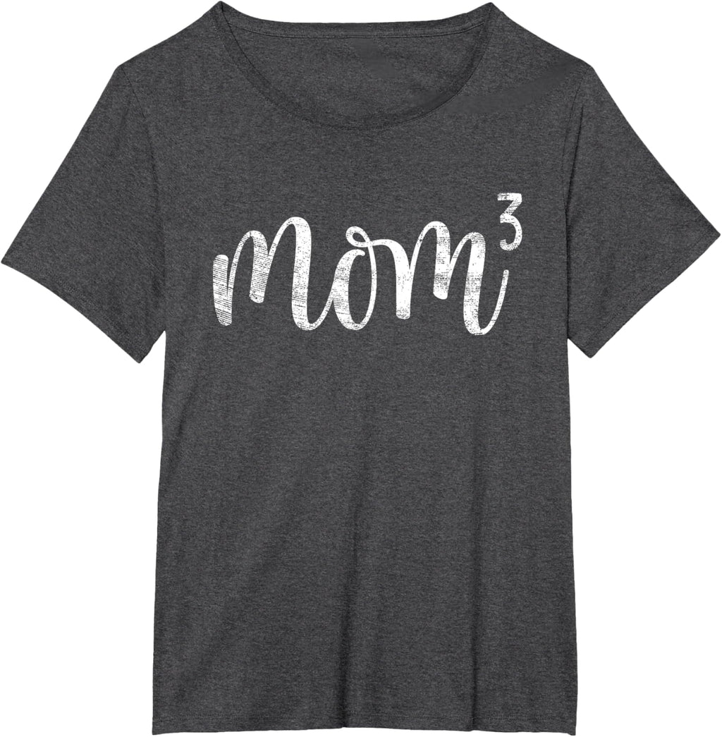 Mom3 Mom Cubed Mother of Three Mama of 3 Gifts Mothers Day