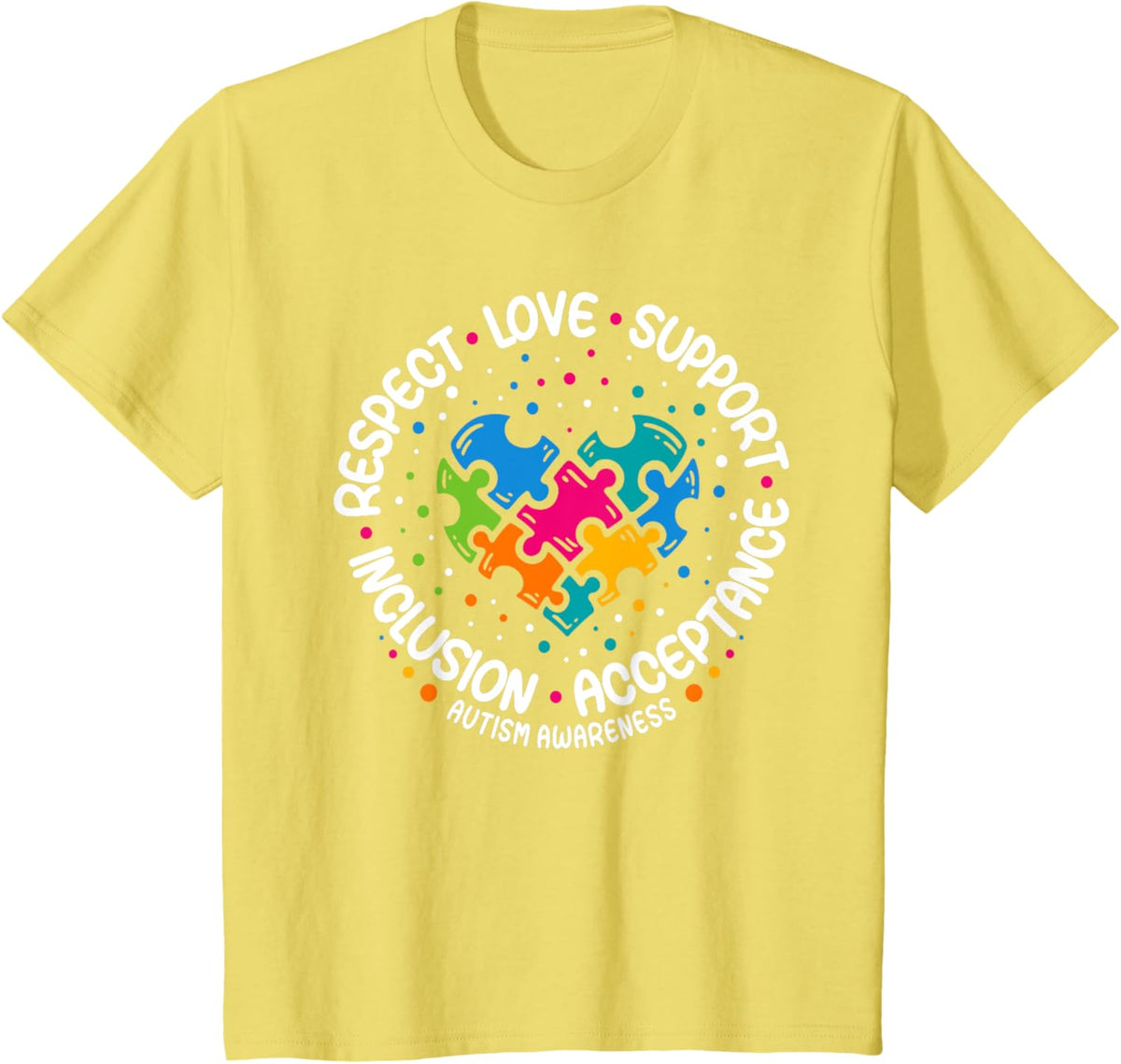 Autism Awareness Respect Love Support Blue Autism