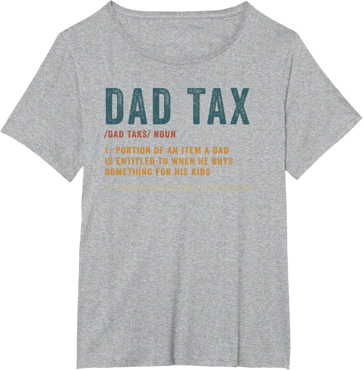 Vintage Dad Tax Definition Men Funny Father's Day
